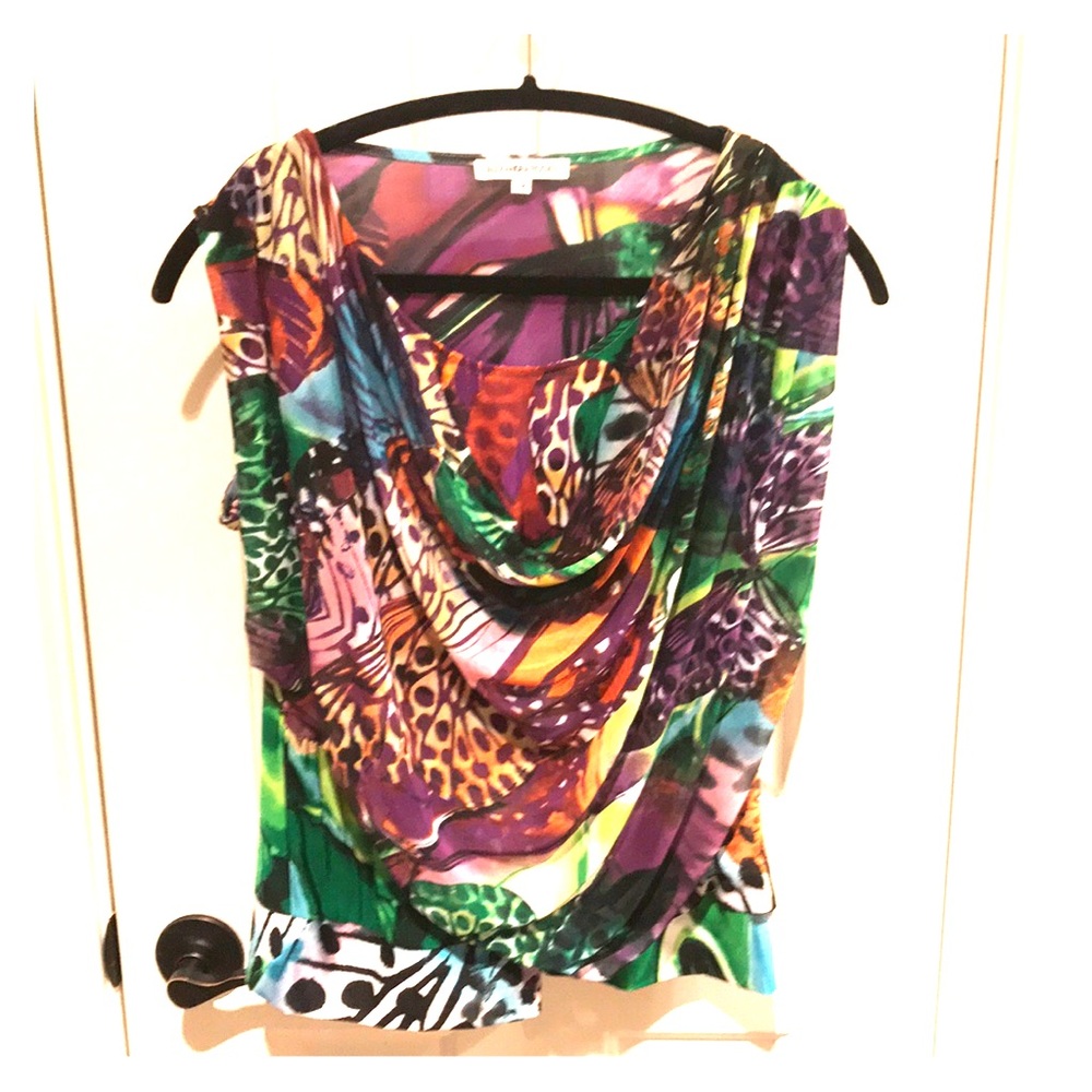 Colorful Sleeveless Top